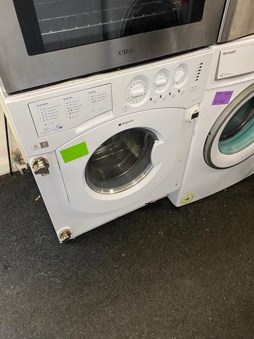 Buy & Sell Strelley Nottingham - Photos for WHITE HOTPOINT INTEGRATED WASHER DRYER