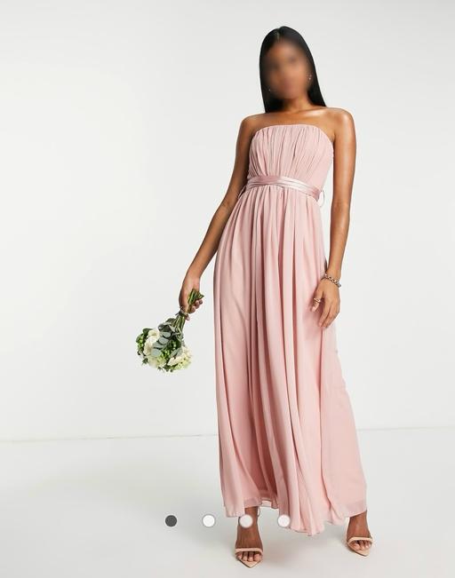 Buy & Sell Maze Hill South East London - Photos for NEW Chiffon maxi/bridesmaid strapless pink