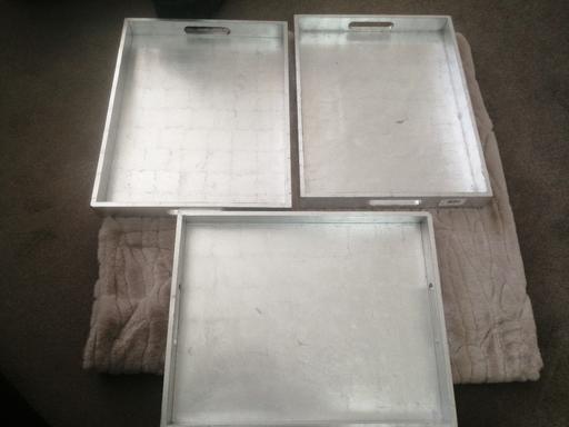 Buy & Sell Moseley Village Wolverhampton - Photos for New John Lewis silver lacquer tray
