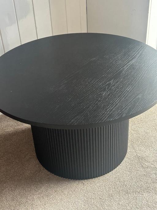 Buy & Sell Balsall Heath Birmingham - Photos for Black round coffee table