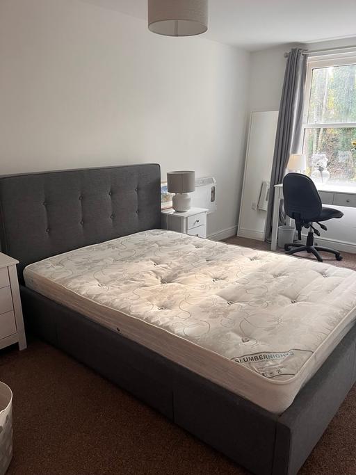 Buy & Sell Saint Mildreds Canterbury - Photos for Grey fabric double bed.