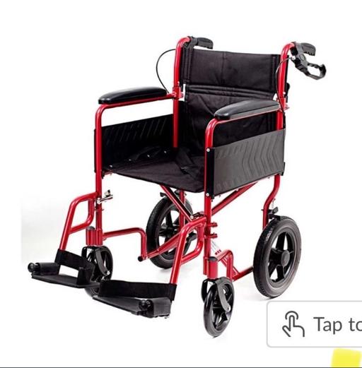 Buy & Sell Levenshulme Manchester - Photos for i-Lite Aluminium Transit Wheelchair - Red