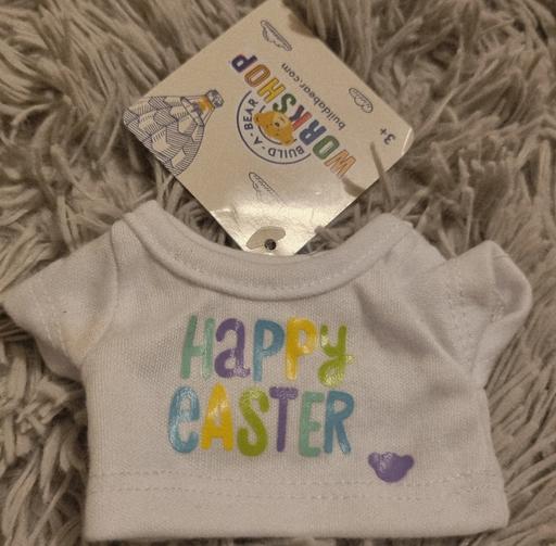 Buy & Sell Clayton West Kirklees - Photos for Build A Bear Happy Easter Mini T.Shirt