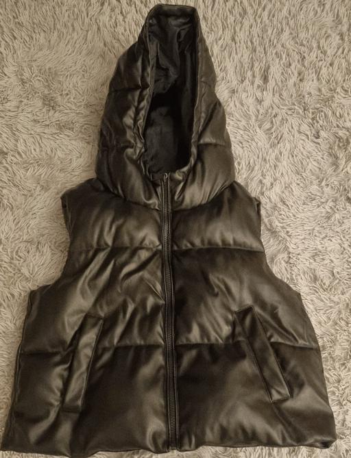 Buy & Sell Clayton West Kirklees - Photos for Black Leather Look New Look Body Warmer