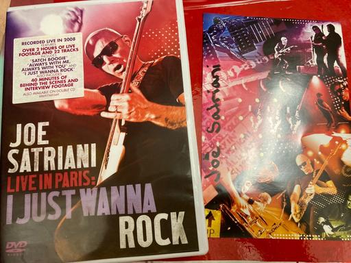 Buy & Sell Clevedon North Somerset - Photos for JOE SATRIANI LIVE PARIS DVD