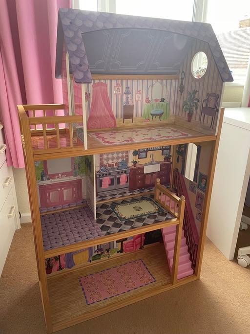 Buy & Sell Kingswinford Dudley - Photos for Kayla wooden dolls house for barbies 