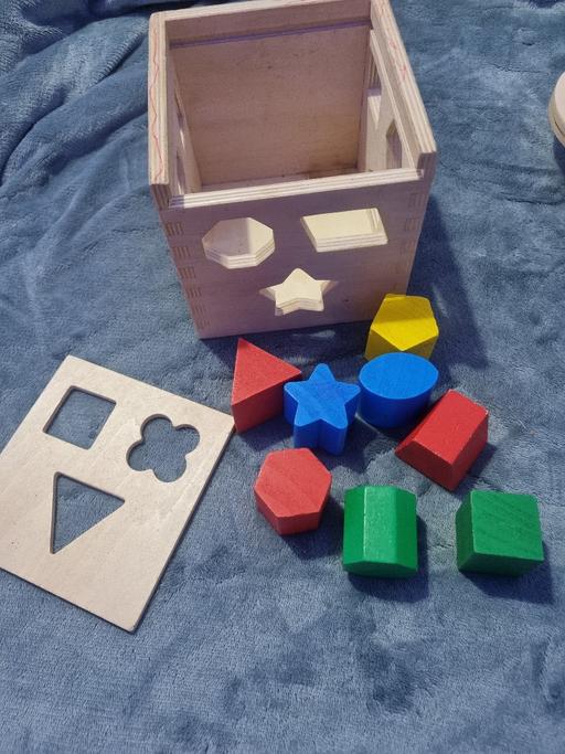 Buy & Sell Bournville Birmingham - Photos for Wooden Shapes Box