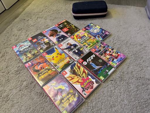 Buy & Sell Tebworth Central Bedfordshire - Photos for Selection of Nintendo Switch Games & Case