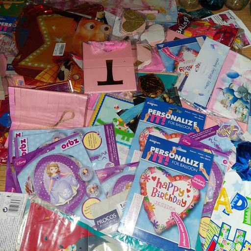 Buy & Sell Ocker Hill Sandwell - Photos for joblot new x 45 birthday party items