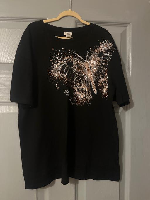 Buy & Sell Conisbrough Doncaster - Photos for River island age 9-10 years black sparkle top