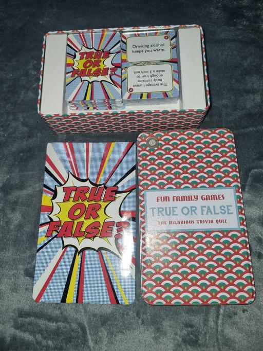 Buy & Sell Bournville Birmingham - Photos for True Or False Game