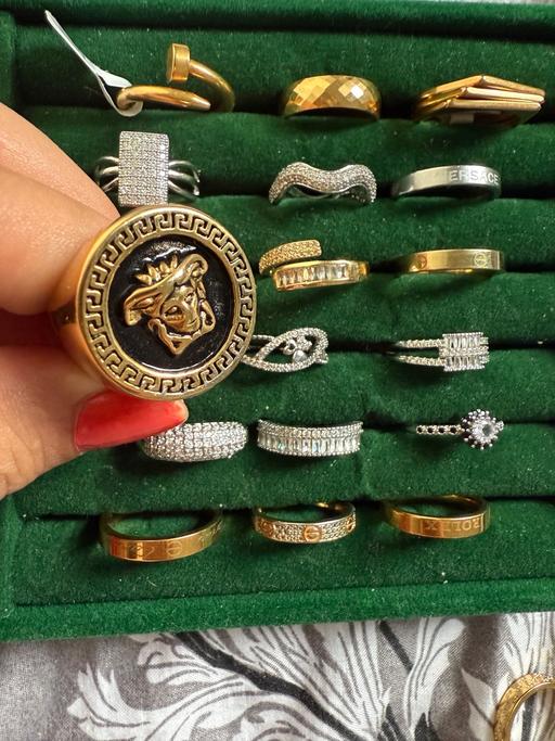 Buy & Sell Hendon Central North West London - Photos for Versace ring for men