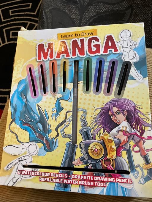 Buy & Sell Kings Heath Birmingham - Photos for New Manga coloring set (Stocking Filler)