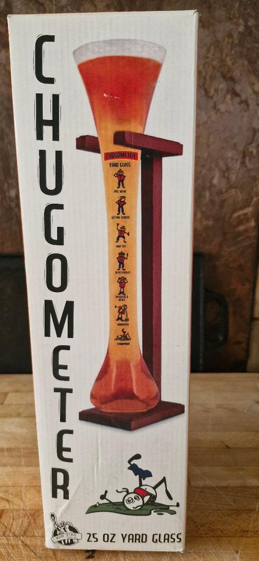 Buy & Sell Darlaston Walsall - Photos for Chugometer 25oz Yard Glass Christmas novelty