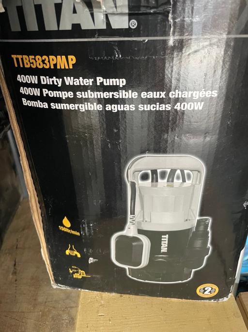 Buy & Sell Chislehurst Bromley - Photos for Titan 400w Dirty Water Pump