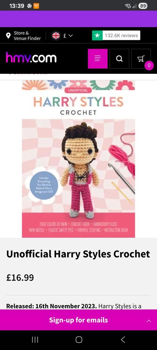 Buy & Sell Upper Gornal Dudley - Photos for Harry styles crochet