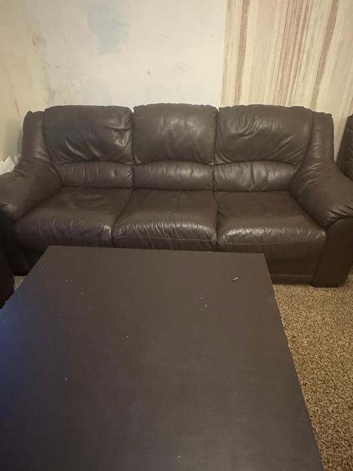 Buy & Sell Manor Park East London - Photos for Leather Sofa