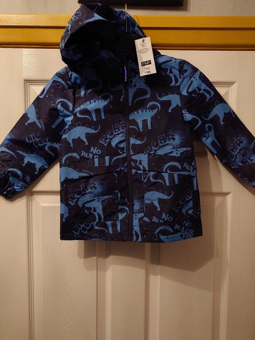 Buy & Sell Loughborough Charnwood - Photos for Boys dinosaur coat size 5-6 years
