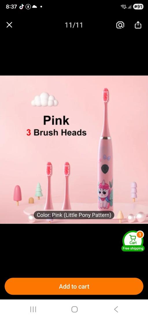 Buy & Sell Wapping East London - Photos for Model N604, Electric Toothbrush with 3 Brush