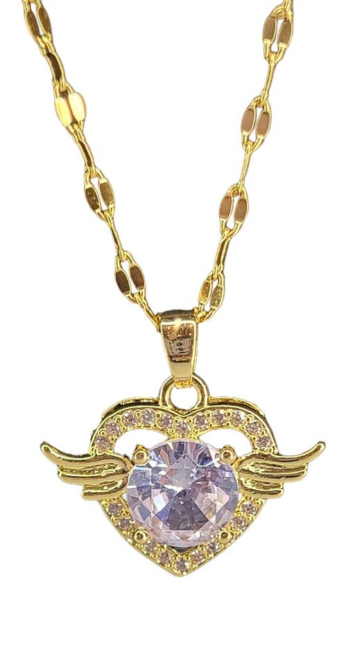 Buy & Sell - Photos for Beautiful wings love Necklace