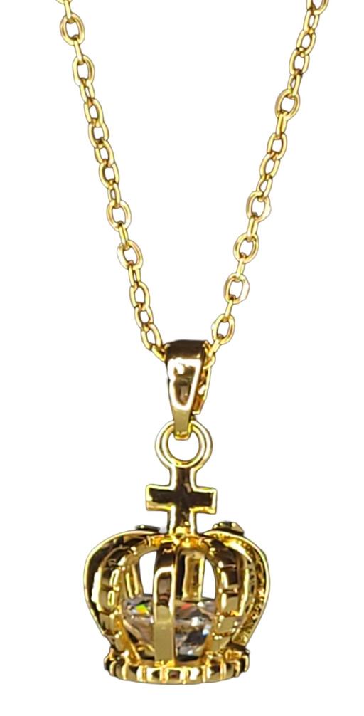 Buy & Sell - Photos for Beautiful crown 👑 Necklace