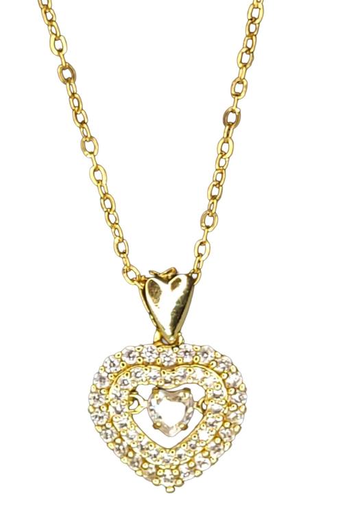 Buy & Sell - Photos for Beautiful dimond heart Necklace