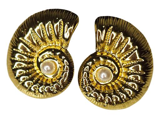 Buy & Sell - Photos for Beautiful golden yellow shell pearl Earings