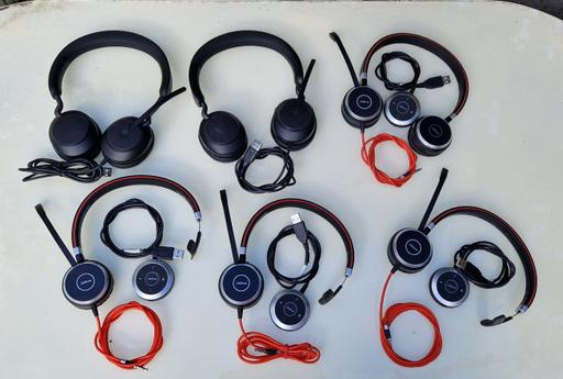 Buy & Sell Northumberland Park North London - Photos for Jabra Evolve Wired Stereo + Mono headsets