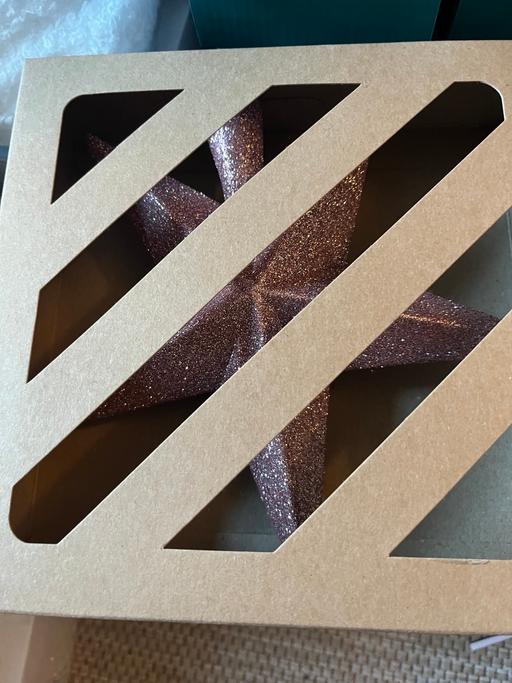 Buy & Sell Wednesfield Wolverhampton - Photos for New purple Christmas star tree topper