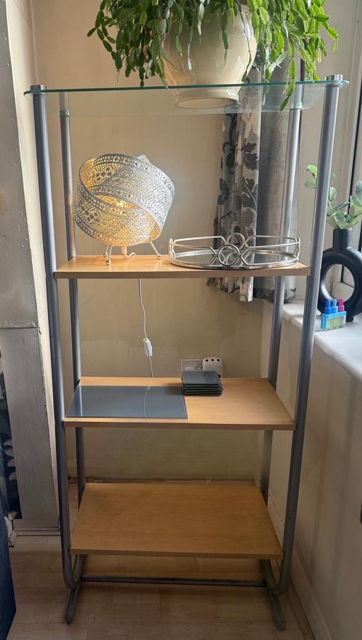 Buy & Sell Sparkhill Birmingham - Photos for Shelving Unit - Glass and wood