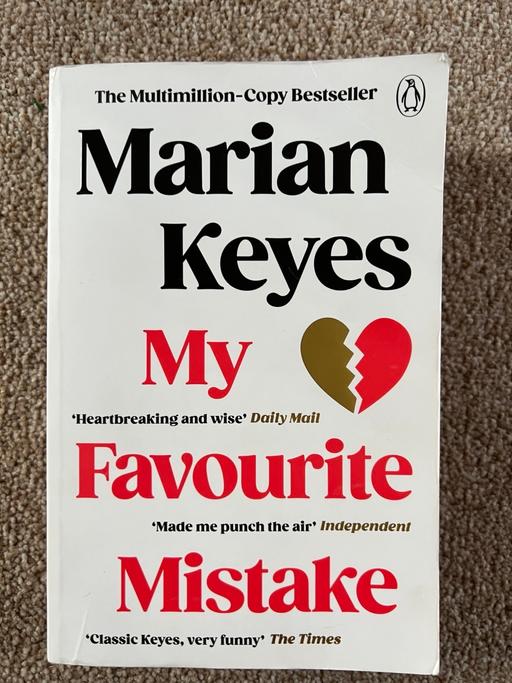Buy & Sell Moseley Birmingham - Photos for My favourite mistake by Marian Keyes