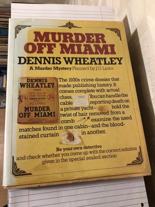 Buy & Sell Bamber Bridge South Ribble - Photos for Dennis Wheatley - Murder off Miami - Book