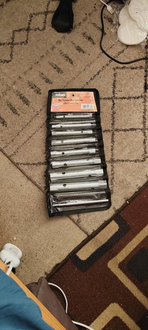 Buy & Sell Dunstable Central Bedfordshire - Photos for 8pcs Tubular Box Spanner with Tommy Bar.
