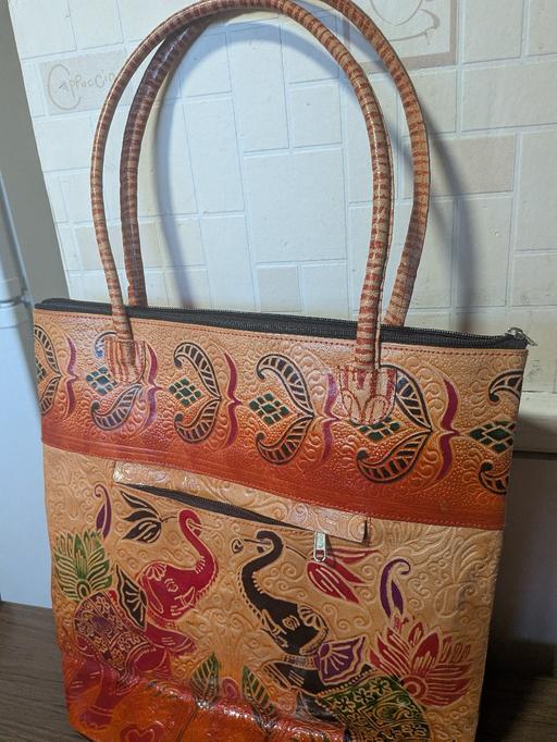 Buy & Sell Commercial Road East London - Photos for Leather Twin Royal Elephant's Handbag