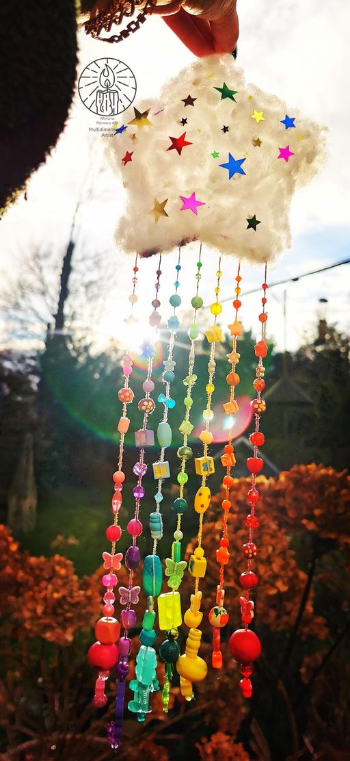 Buy & Sell Erdington Birmingham - Photos for ⛈️Star Cloud Rainbow Rain Crystal Suncatcher