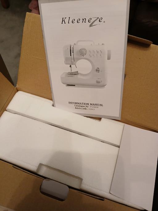 Buy & Sell Wedges Mills South Staffordshire - Photos for SEWING MACHINE NEW ELECTRIC BOXED.KLEENEZE 
