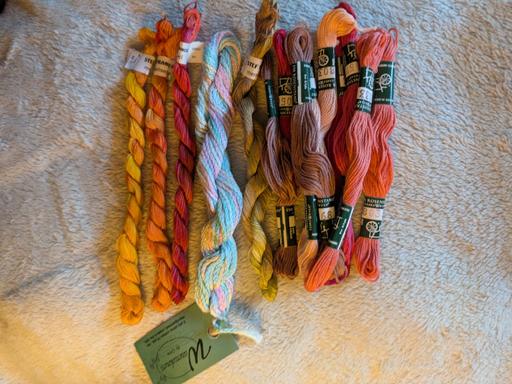 Classes Telford Telford and Wrekin - Photos for 12 SKEINS OF MIXED COLOURED EMBROIDERY THREAD