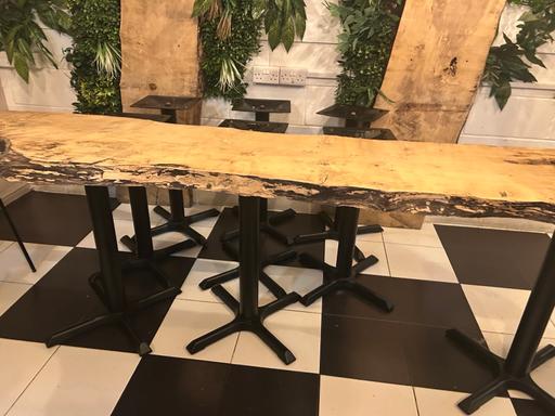 Buy & Sell Roundhay Leeds - images_alt_text Hand crafted wooden table. Live edge sycamore