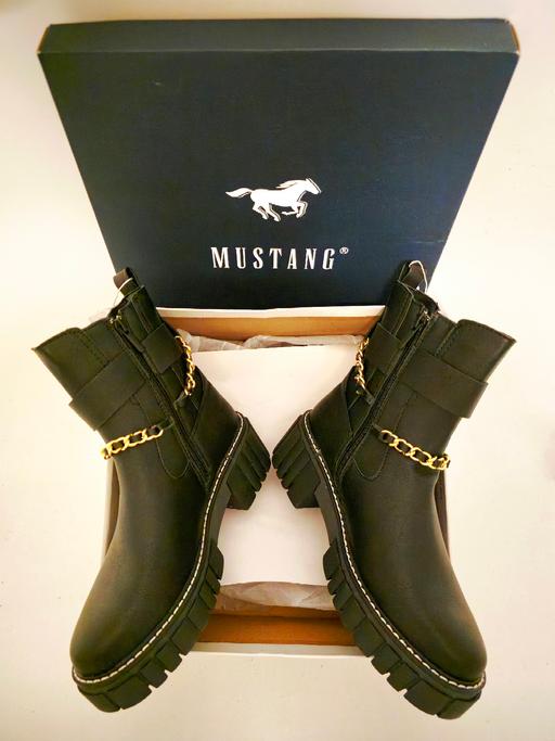 Buy & Sell Greenwich South East London - Photos for Mustang Side Zip Platform Womens Fashion Boot