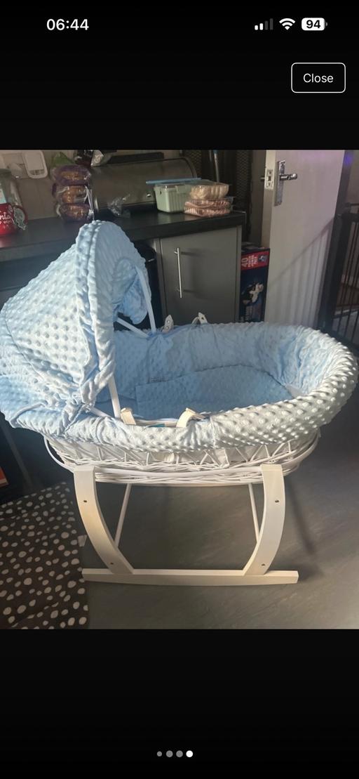 Buy & Sell Eltham South East London - Photos for Clair De Line Moses Basket and Stand