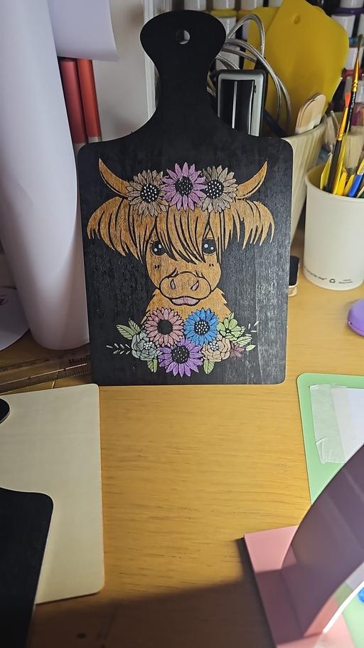 Buy & Sell Penn Wolverhampton - Photos for Decorative Cutting Board with Cow Design