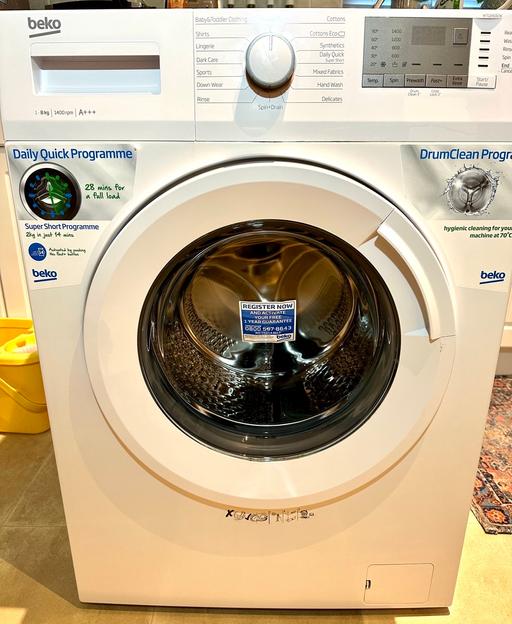 Buy & Sell Small Heath Birmingham - Photos for Beko 8kg 1400rpm A+++ Washing Machine