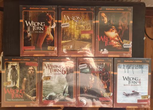 Buy & Sell Leeds City Centre Leeds - Photos for Wrong Turn 1-7Mediabooks BD 4K HDR10