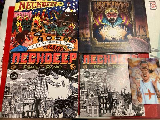 Buy & Sell Clevedon North Somerset - Photos for NECKDEEP COLLECTION CDS SIGNED