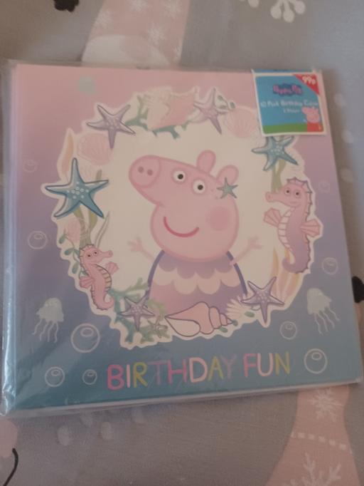 Buy & Sell Eckington North East Derbyshire - Photos for peppa pig birthday cards (10)