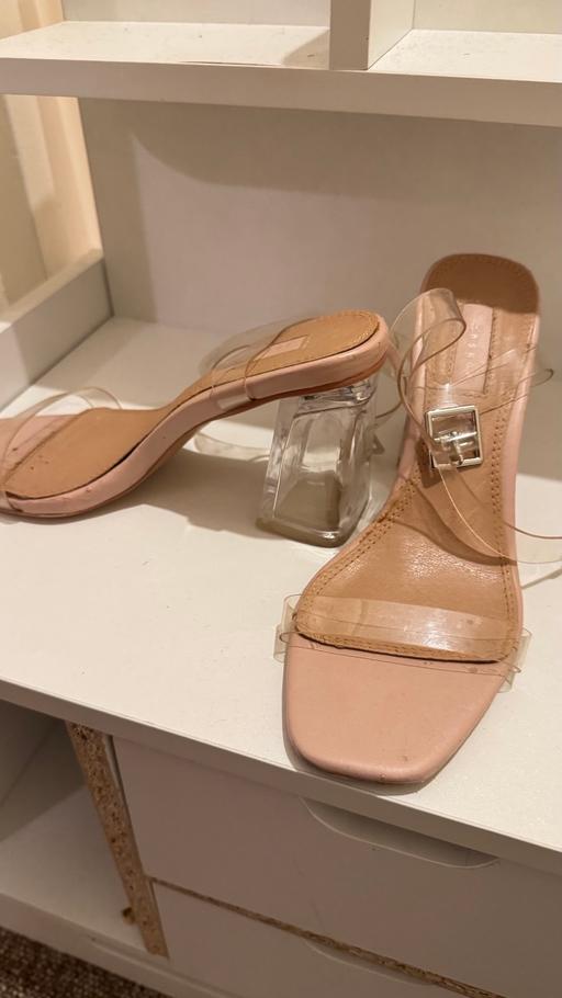 Buy & Sell Abbey Wood South East London - Photos for Missguided Nude Clear Strap Heels