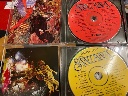 Buy & Sell Clevedon North Somerset - Photos for SANTANA ABRAXAS AND III EXTRA TRACKS BOTH