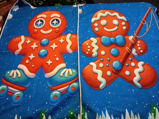 Buy & Sell Horncastle East Lindsey - Photos for 2 new Gingerbread design T-towels