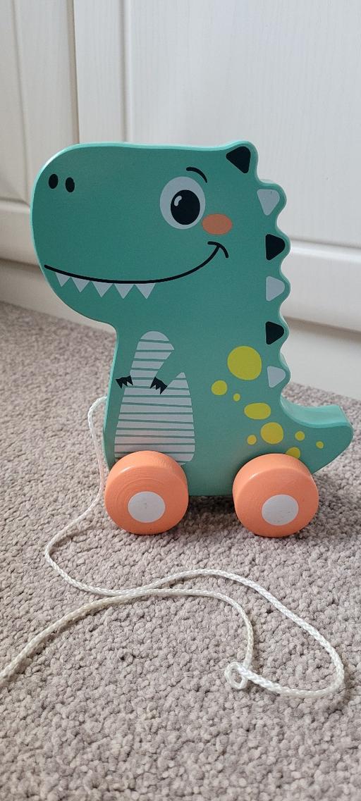 Buy & Sell Great Houghton Barnsley - Photos for Wooden pullalong dinosaur