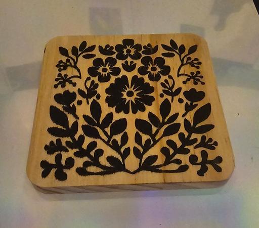 Buy & Sell Penn Wolverhampton - Photos for Wooden Floral Coaster